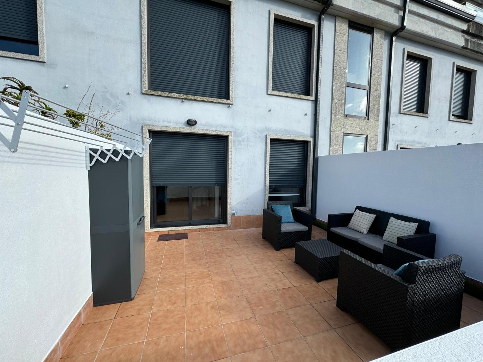 O Solpor Apartman Meaño Kültér fotó